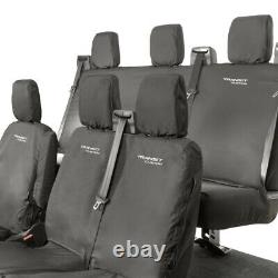 Ford Transit Custom 2023+ All Seat Covers & Transit Custom Embroidery 437 432 B