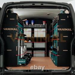 Ford Transit Custom 2023- LWB Hexaboard MakPac/Toolbox Full Van Racking
