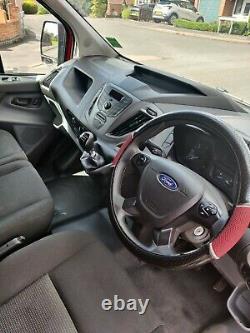 Ford Transit Custom 290, Red, 2017, 1995cc, No VAT, 1 Owner, 111k Mileage, VGC