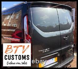 Ford Transit Custom Barn Door Spoiler. Painted Any Colour! Pu Plastic