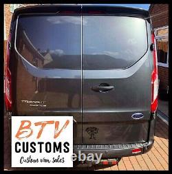 Ford Transit Custom Barn Door Spoiler. Painted Any Colour! Pu Plastic