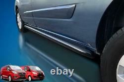 Ford Transit Custom Black Sportline Side Bars Swb 2012+ Oem Quality Van Tourneo