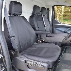 Ford Transit Custom CREW CAB Heavy Duty Tailored Seat Covers ALL models 2013-20