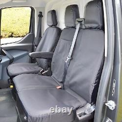 Ford Transit Custom CREW CAB Heavy Duty Tailored Seat Covers ALL models 2013-20