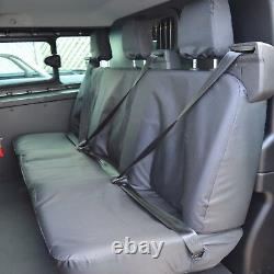 Ford Transit Custom CREW CAB Heavy Duty Tailored Seat Covers ALL models 2013-20