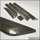 Ford Transit Custom Carbon Abs Side Moulding Trim Cover Set Body Protector