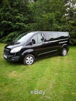 Ford Transit Custom Crew Cab 310 Limited Black 2017 (16)