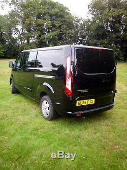 Ford Transit Custom Crew Cab 310 Limited Black 2017 (16)