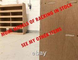 Ford Transit Custom Crew Cab Double Cab Van Racking Storage Shelving Swb