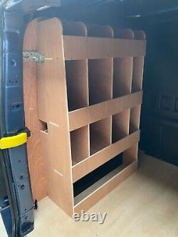 Ford Transit Custom Crew Cab Van Shelving Racking SWB Plywood System Storage