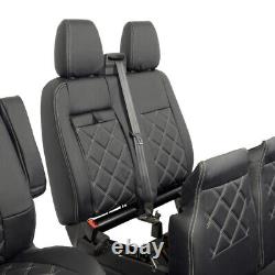 Ford Transit Custom DCIV (2013 On) Heavy Duty Leatherette Seat Covers 237 540