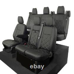 Ford Transit Custom DCIV (2020 Onwards) Tailored Leatherette Seat Covers 237 540