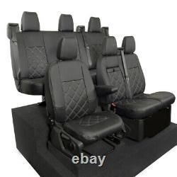 Ford Transit Custom DCIV (2020 Onwards) Tailored Leatherette Seat Covers 237 540
