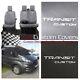 Ford Transit Custom DCIV 2022+ Front Seat Covers / Frost Wrap & Logo 722 431 G