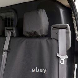 Ford Transit Custom DCIV Front & Rear Seat Covers (2013-2023) Black 275-131