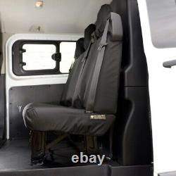 Ford Transit Custom DCIV Front & Rear Seat Covers (2013-2023) Black 275-131