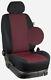 Ford Transit Custom Doka Measure Seat Covers COMPLETE 5-Seater Phoenix-Red/Black