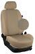 Ford Transit Custom Doka Measure Seat Covers Rear Seat 2nd Series Dallas/Beige/Beige