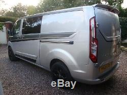 Ford Transit Custom Double Cab 6 Seat Kombi Rs Edition 2015 No Vat