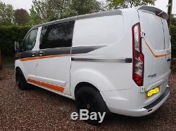 Ford Transit Custom Double Cab 6 Seat Kombi Rs Sport Kit 2016 Plate No Vat