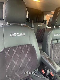 Ford Transit Custom Double Cab High Quality Tailored Eco Leather Seat Covers