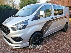 Ford Transit Custom Euro 6 Lwb 2.0 Tdci Crew Cab Rs Edition 2018 68 Plate No Vat