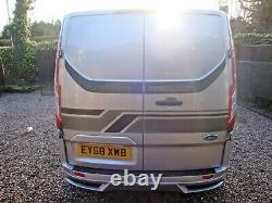 Ford Transit Custom Euro 6 Lwb 2.0 Tdci Crew Cab Rs Edition 2018 68 Plate No Vat