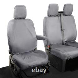 Ford Transit Custom Front Seat Covers Tailored (2024 Onwards) Grey 335