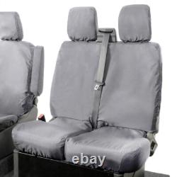 Ford Transit Custom Front Seat Covers Tailored (2024 Onwards) Grey 335