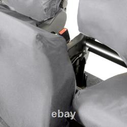 Ford Transit Custom Front Seat Covers Tailored (2024 Onwards) Grey 335