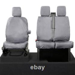 Ford Transit Custom Front Seat Covers Tailored (2024 Onwards) Grey 335