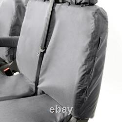 Ford Transit Custom Front Seat Covers Tailored (2024 Onwards) Grey 335