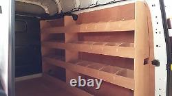 Ford Transit Custom LWB DOUBLE Van Racking Plywood Shelving Storage Accessories