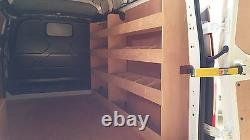 Ford Transit Custom LWB DOUBLE Van Racking Plywood Shelving Storage Accessories