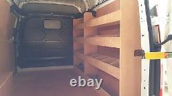 Ford Transit Custom LWB DOUBLE Van Racking Plywood Shelving Storage Accessories