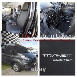 Ford Transit Custom Leader Front Seat Covers & Screen Wrap (2013 On) 722 161