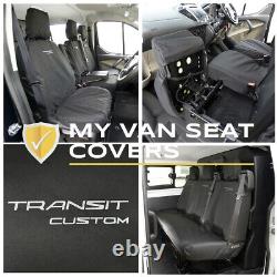 Ford Transit Custom Limited 2022+ Seat Covers'transit Custom' Emb Mvsc431-432