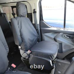 Ford Transit Custom Limited DCIV (2013+) Front And Rear Seat Covers 275 131 Blk