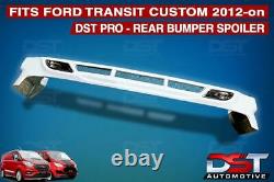Ford Transit Custom Lower Bumper Rear Splitter Skirt Spoiler 2012 2018