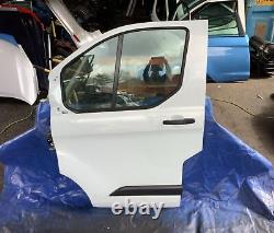 Ford Transit Custom Mk8 2012-21 Passenger Side Left Front Door In White