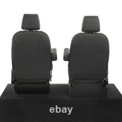 Ford Transit Custom Phev (2023+) Leatherette Front Seat Covers With Logo 880