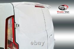 Ford Transit Custom Rear Spoiler Twin Door Frozen White Custom Torneo Styling