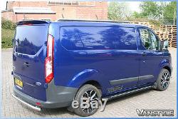 Ford Transit Custom Rear Twin Door Spoiler Premium Pu Rim Not Cheap Fibreglass