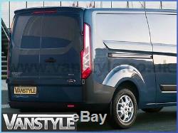 Ford Transit Custom Rear Twin Door Spoiler Premium Pu Rim Not Cheap Fibreglass