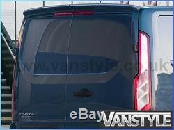 Ford Transit Custom Rear Twin Door Spoiler Premium Pu Rim Not Cheap Fibreglass