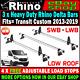 Ford Transit Custom Roof Rack Bars x3 Rhino Delta Bars 2013-2019 SWB-LWB H1 Van
