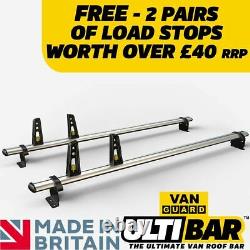 Ford Transit Custom Roof Rack Low Roof 2x Roof Bars Van Guard ULTI Bar