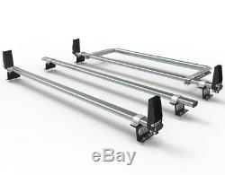 Ford Transit Custom Roof Rack bars 3 bar with stops and rear roller AT86LS+A30