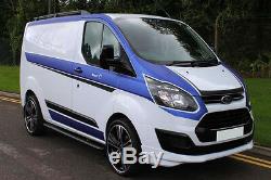 Ford Transit Custom Rs Edition Look Front Bumper Lip Spoiler / Splitter