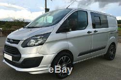 Ford Transit Custom Rs Edition Look Front Bumper Lip Spoiler / Splitter